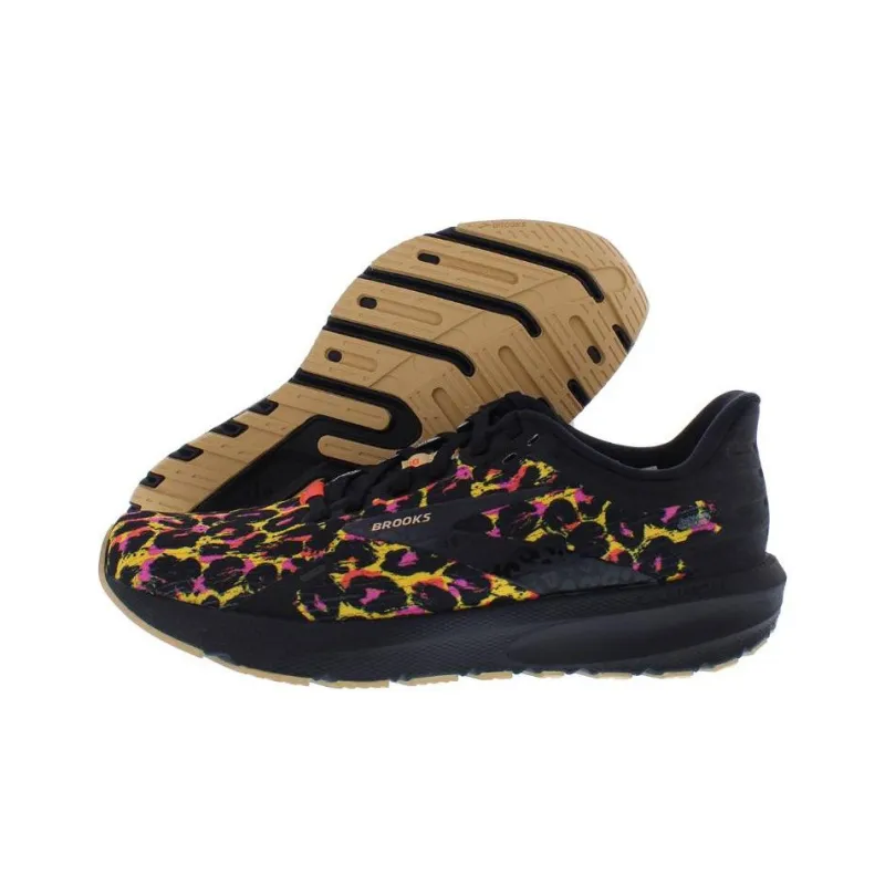 Brooks Launch 9 Cushioned Slip-Resistant Low-Top Casual Shoes Women's Black-5