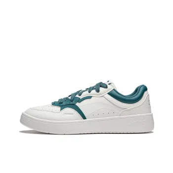 LiNing Line 2.0 At The Beginning V2 Anti Slip Wear Resistant Skateboard Shoes Men's White Green