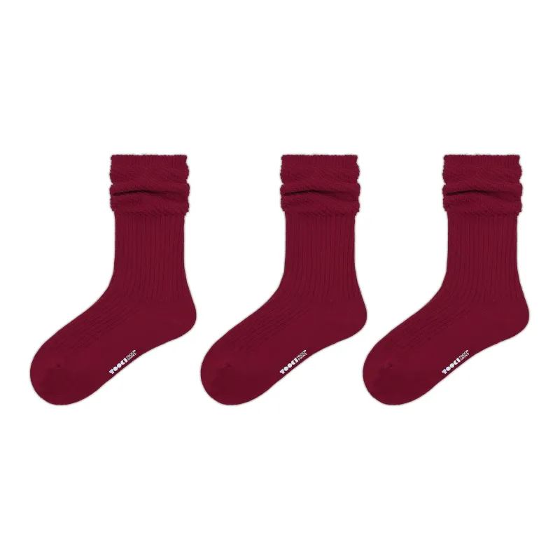 TOOCI Knee High Socks Unisex 3 Pack-4