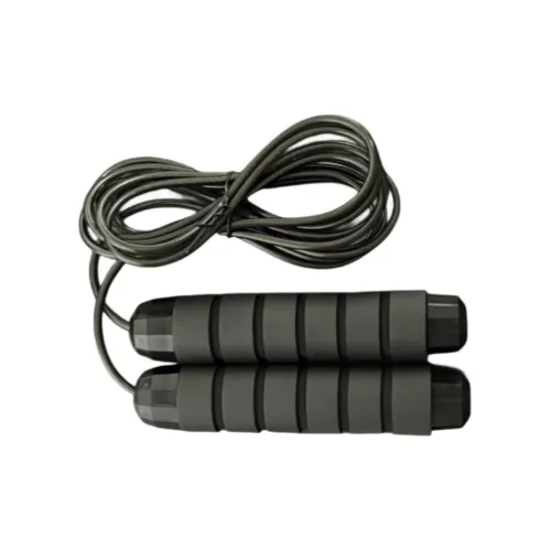 ACRUNU Aerobic Fat Reduction Non Countable Jump Ropes Fitness Crowd Steel Wire Rope, Foam Controller 2.8m