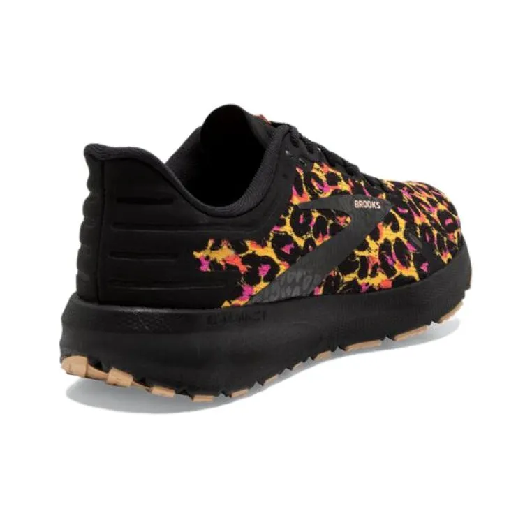 Brooks Launch 9 Cushioned Slip-Resistant Low-Top Casual Shoes Women's Black-2