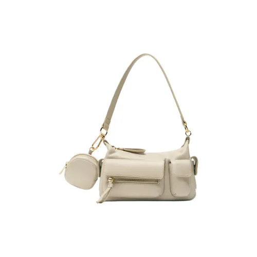 ZARA Shoulder Bags Off White