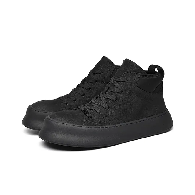 Journey Of Inspiration Mid-Top Skateboard Shoes Unisex Black-2