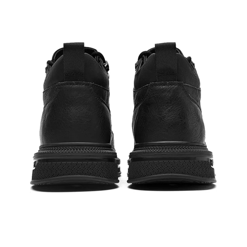HLA Work Boots Men Low Top Black-17