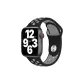 Apple Silicone Strap-Black & Cool Gray