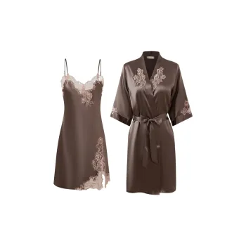 Imperial Palace Camisole Nightgown Pajama Set Women's