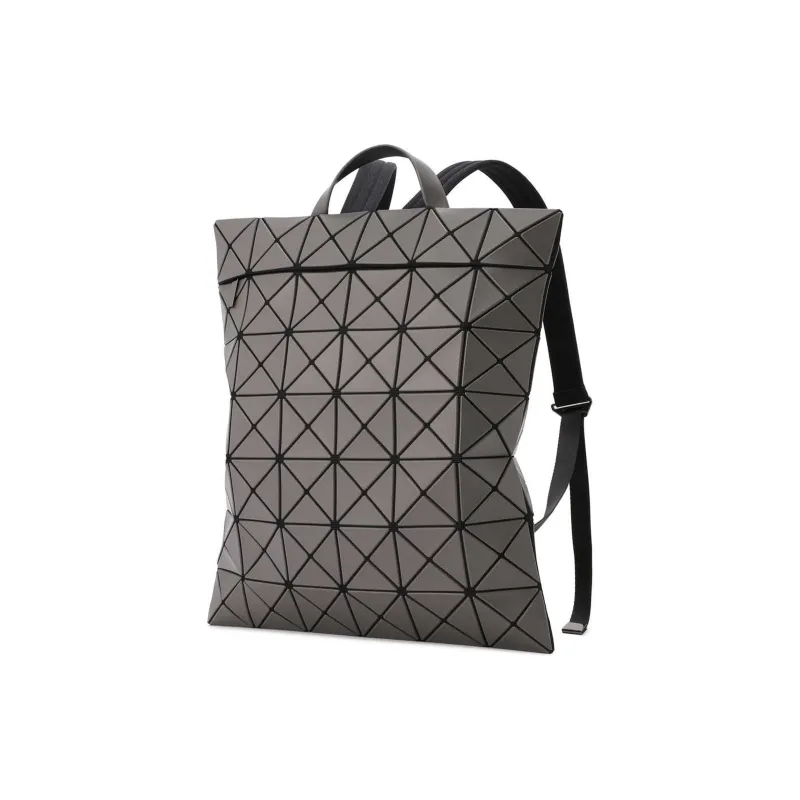 ISSEY MIYAKE Polyester Backpack Regular Unisex Charcoal Gray-2