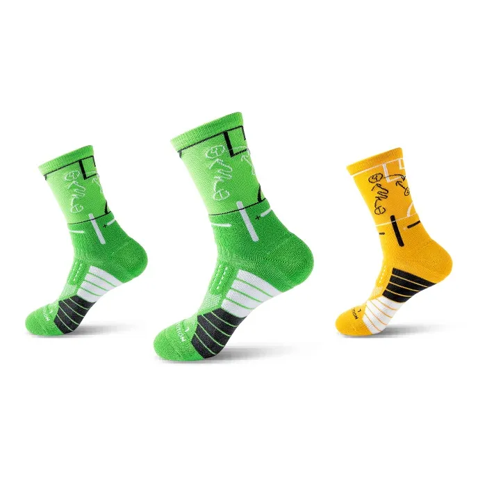 LUOLIAN Mid Calf Socks Men's 3 Pack-24