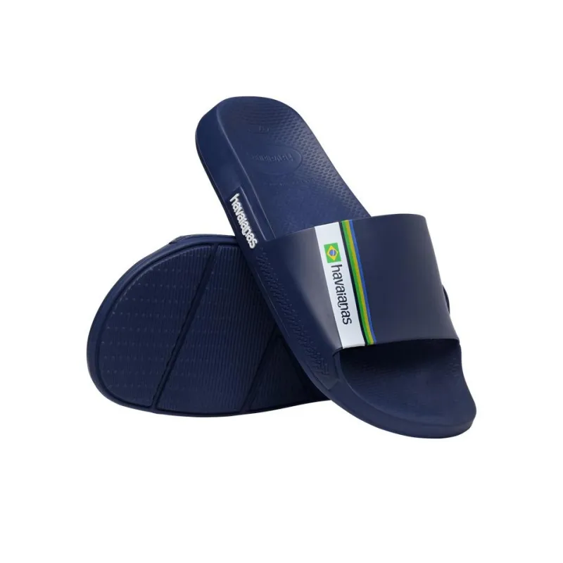 Havaianas Quick Dry Slide Slippers Men's Blue-9