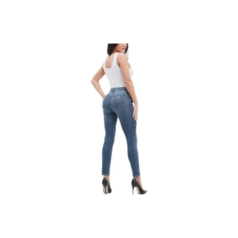 GUESS Sexy Curve Skinny Jeans Jeans Women's Blue-1