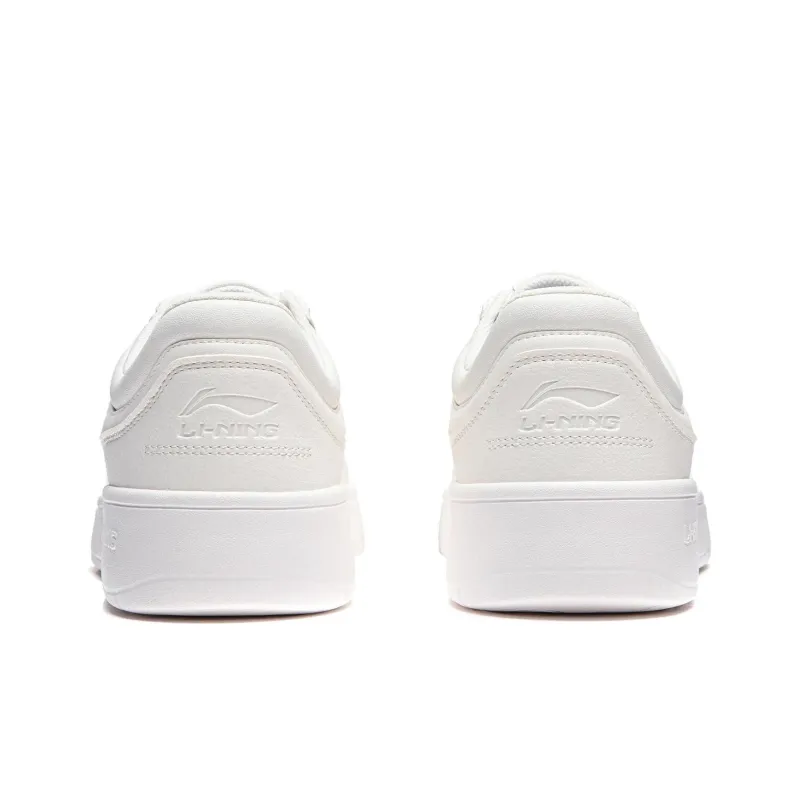 LiNing Line 2.0 At The Beginning V2 Anti Slip Wear Resistant Skateboard Shoes Women's White-3