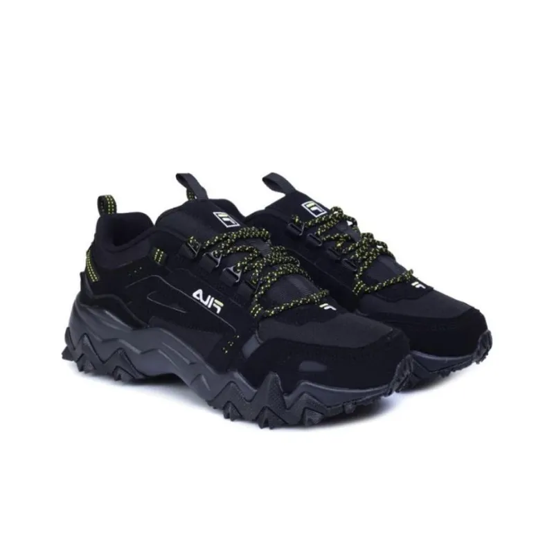 FILA Oakmont Black/Yellow Women's-2