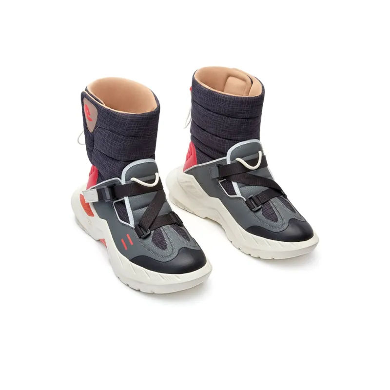 U.IN Painted Travel Shoes High Top Casual Shoes Men's-1