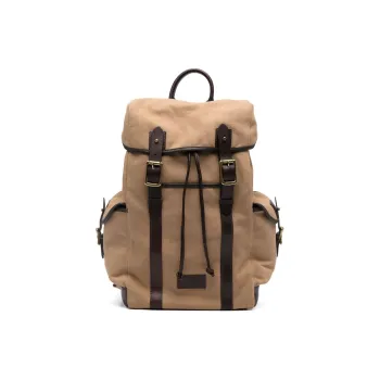 Polo Ralph Lauren Logo-patch Double-buckle Backpack
