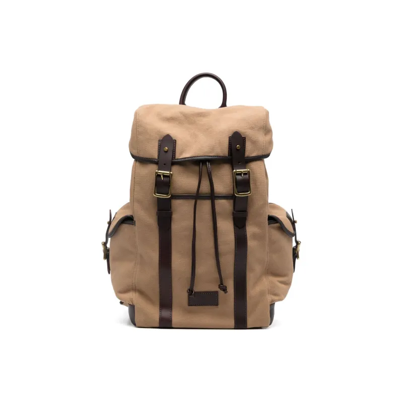 Polo Ralph Lauren Logo-patch Double-buckle Backpack-0