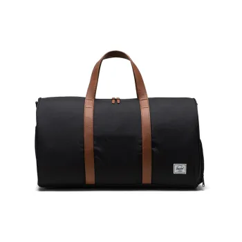 Herschel Polyester Novel Travel Bag, Gym Bag, Handbag Tubas Unisex Black