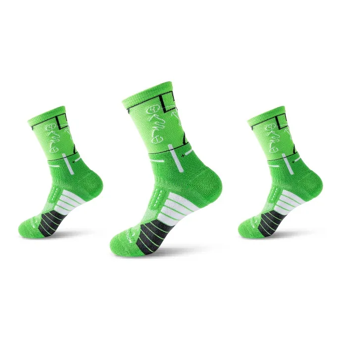 LUOLIAN Mid Calf Socks Men's 3 Pack-64