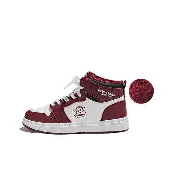 PAUL FRANK Anti Slip Wear Resistant High Top Skateboard Shoes Unisex