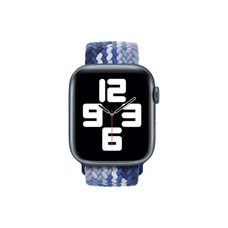 MILANQIAN M&Q Apple Compatibility Watch Band 38 45mm Watch Dial All Nylon Material-1