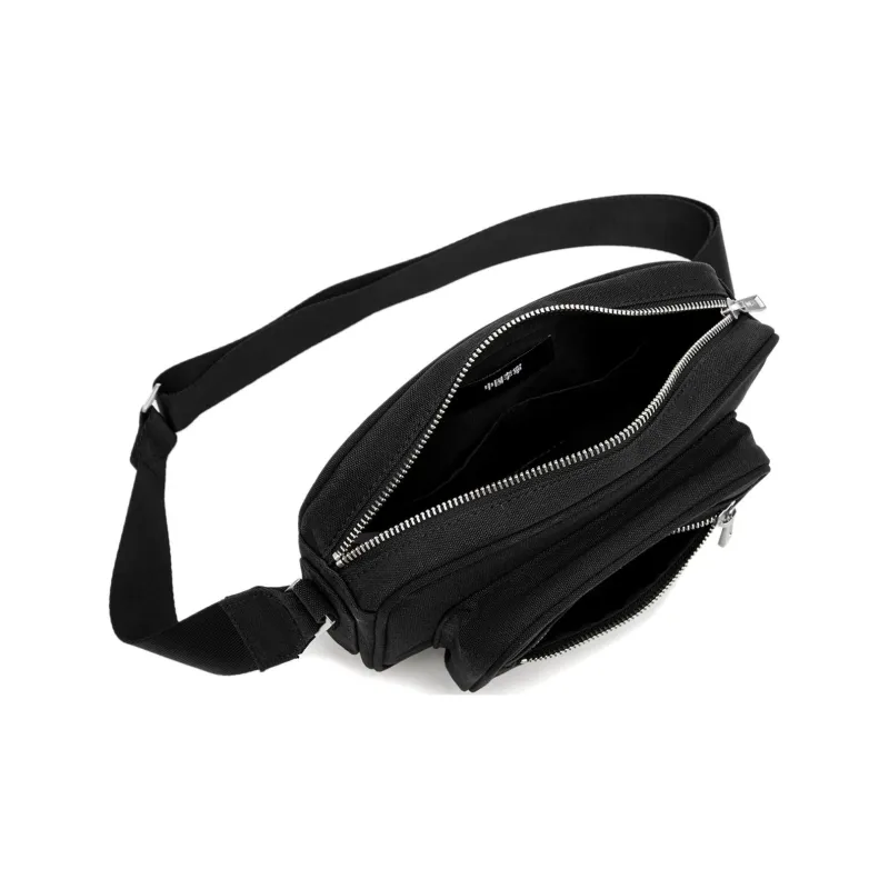 LiNing Vital Series Cotton Crossbody Bag Unisex Black-7