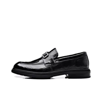 GZZ Loafers Men Black