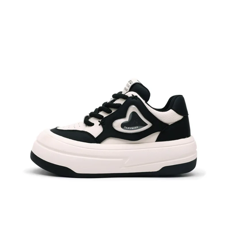 CAI CHI Anti Slip Wear Resistant Low Top Skateboard Shoes Women's-0