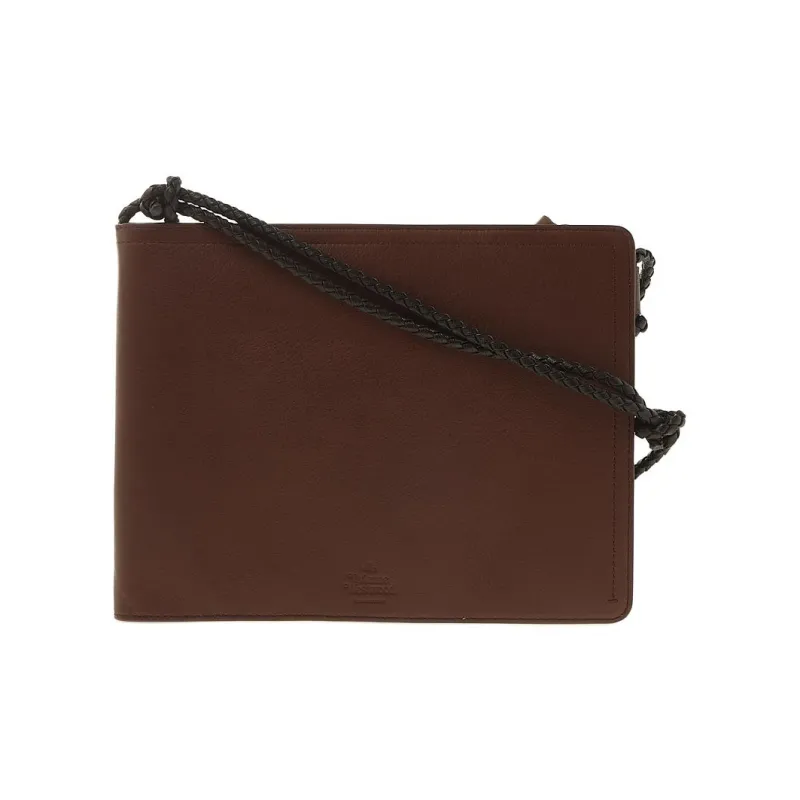 Vivienne Westwood Cow Leather Crossbody Bag Shoulder Bag Women's Brown-2