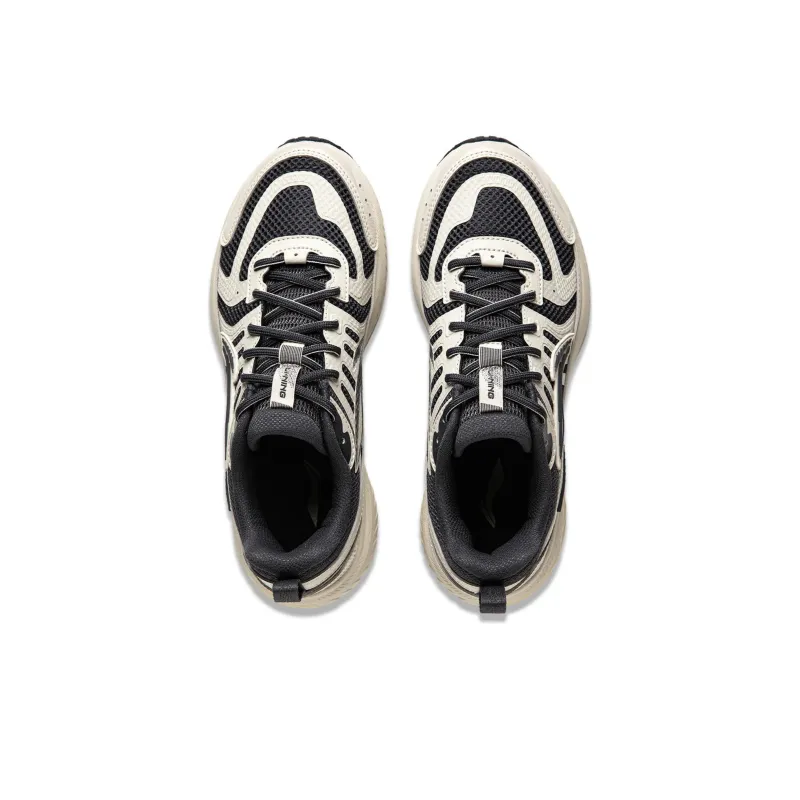 LiNing Shake 1.0 V3 Cushioning Low-Top Running Shoes Women's Black Gray-3