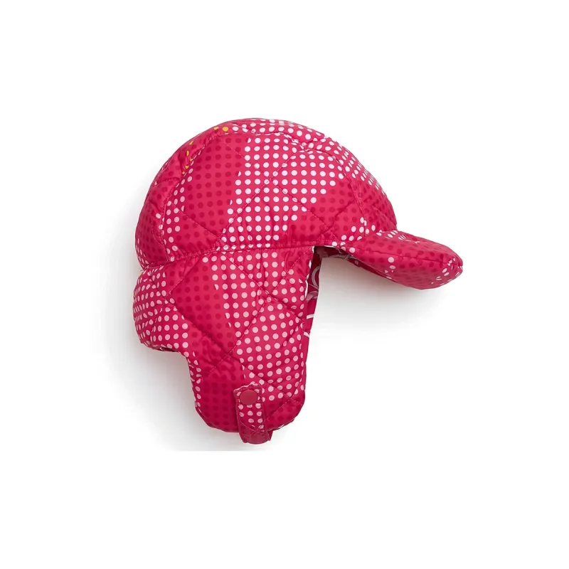 HERMES Canvas Trapper Hats Women's Pink-2