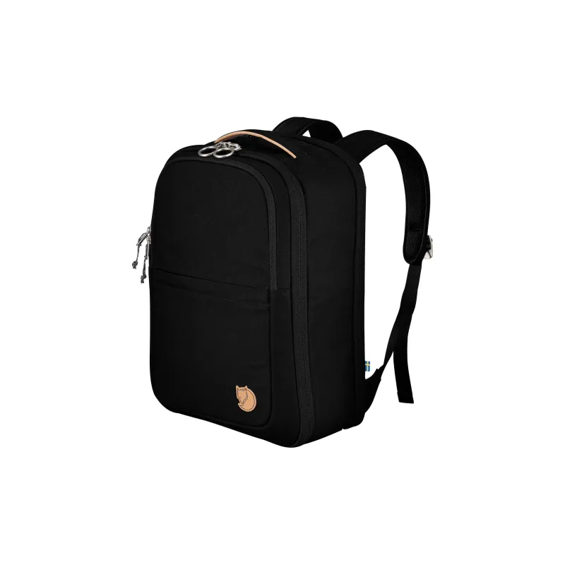Fjallraven Recycled Polyester Travel Bags Backpack Small Size Unisex Black-1