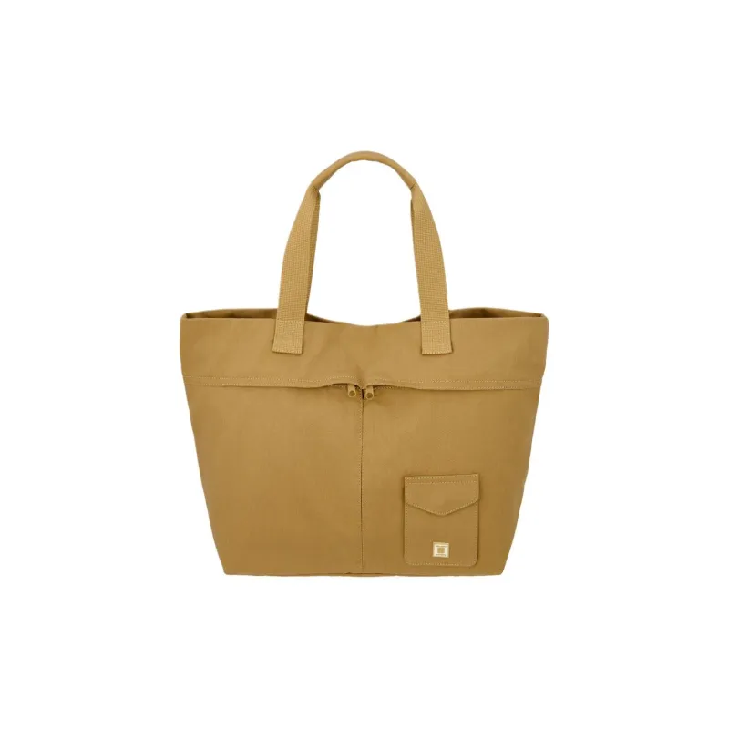ZARA Cotton Tote Bag Shopping Bag Shoulder Bag Handbag Unisex Khaki Green-0