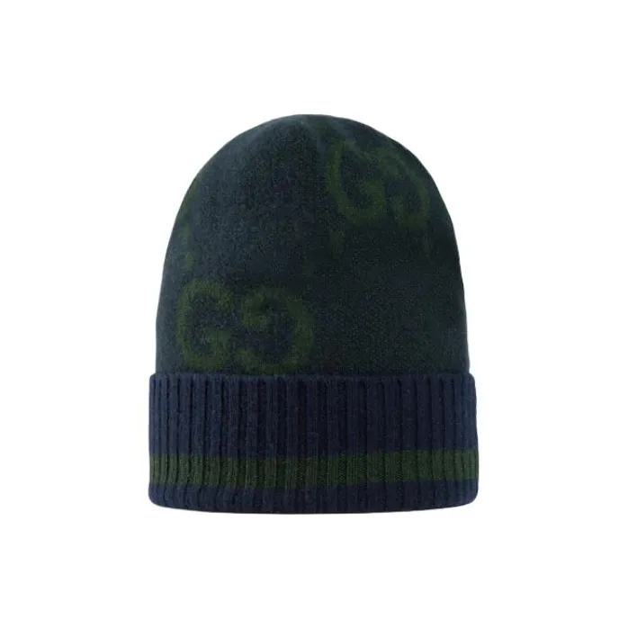 GUCCI Monogram Knitted Beanie-1