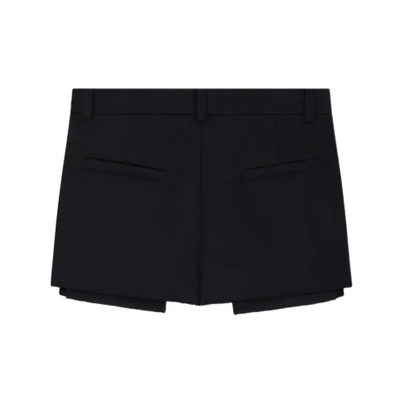 WE11DONE SS24 Casual Shorts Men's Black-1