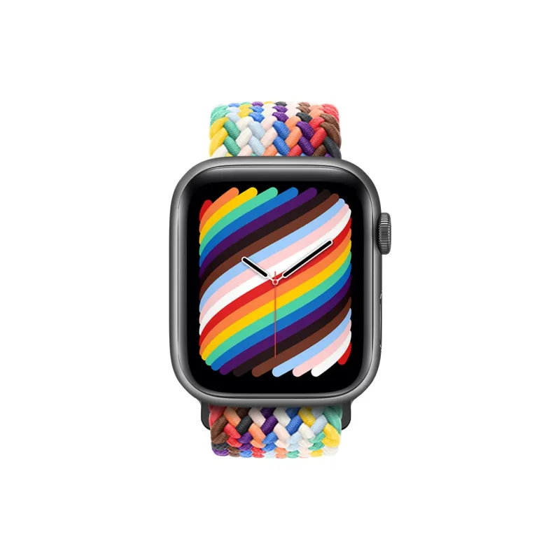 MILANQIAN M&Q Apple Compatibility Watch Band 38 45mm Watch Dial All Nylon Material-1