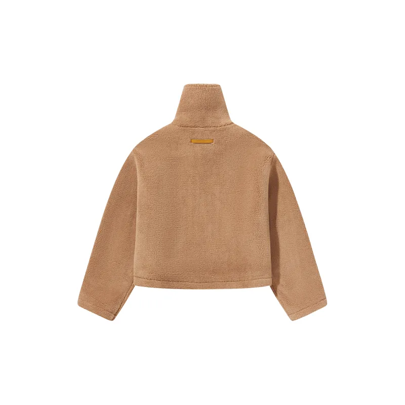 HARSH AND CRUEL Plush Coat Unisex-3