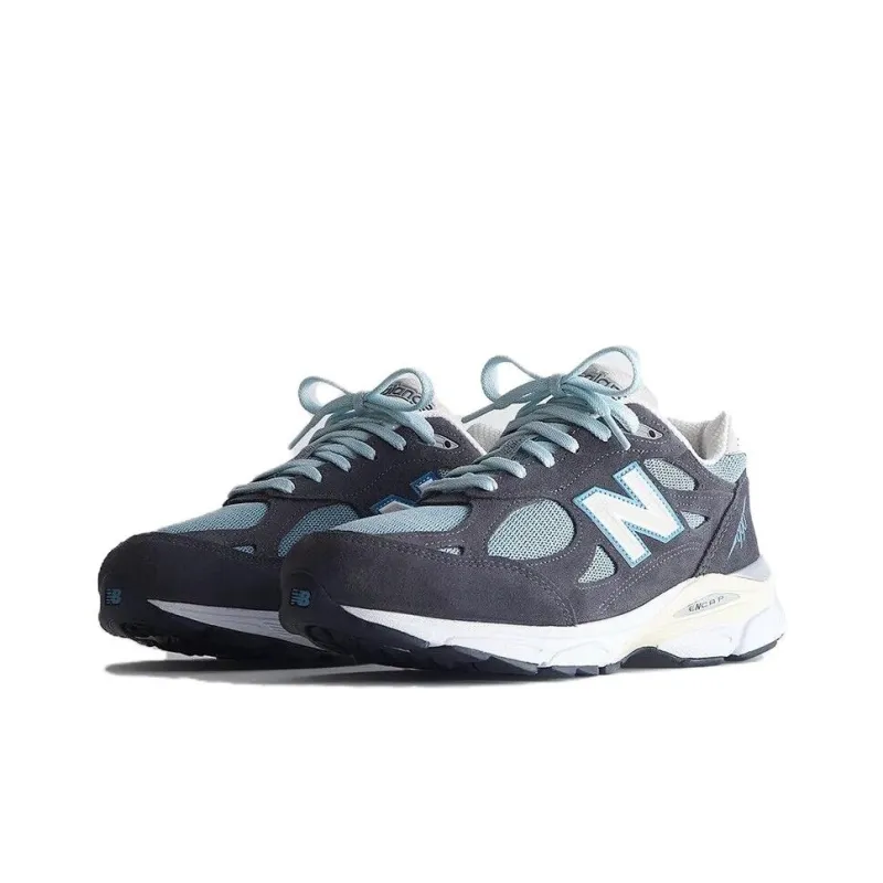 New Balance X Kith 990v3 Made In Usa 'Steel Blue'-2