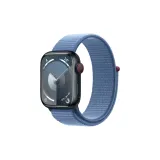 Apple Hook-and-Loop Loop Bracelet-Blue
