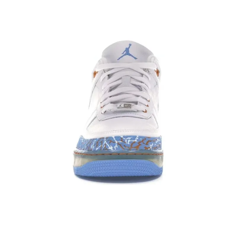 Jordan Ajf 3 White University Blue Sunset-4