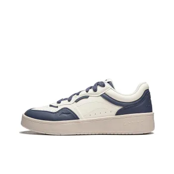 LiNing Line 2.0 At The Beginning V2 Anti Slip Wear Resistant Skateboard Shoes Men's White Blue