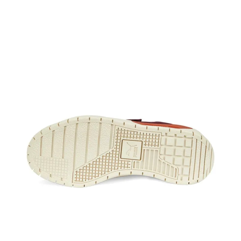 PUMA Cali Dream Abrasion Resistant Breathable Low Top Skateboard Shoes Women's Red-4