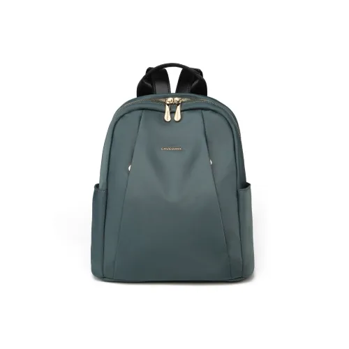 Crocodile Nylon Composite Fabric Backpacks Backpack Regular Women's