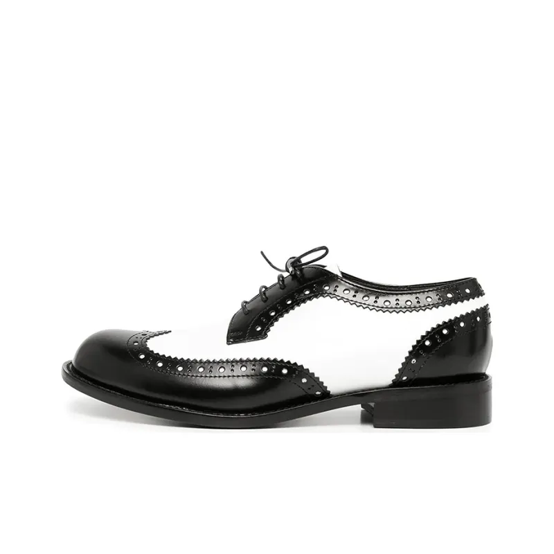 CDG Casual Shoes Men's Black White-0