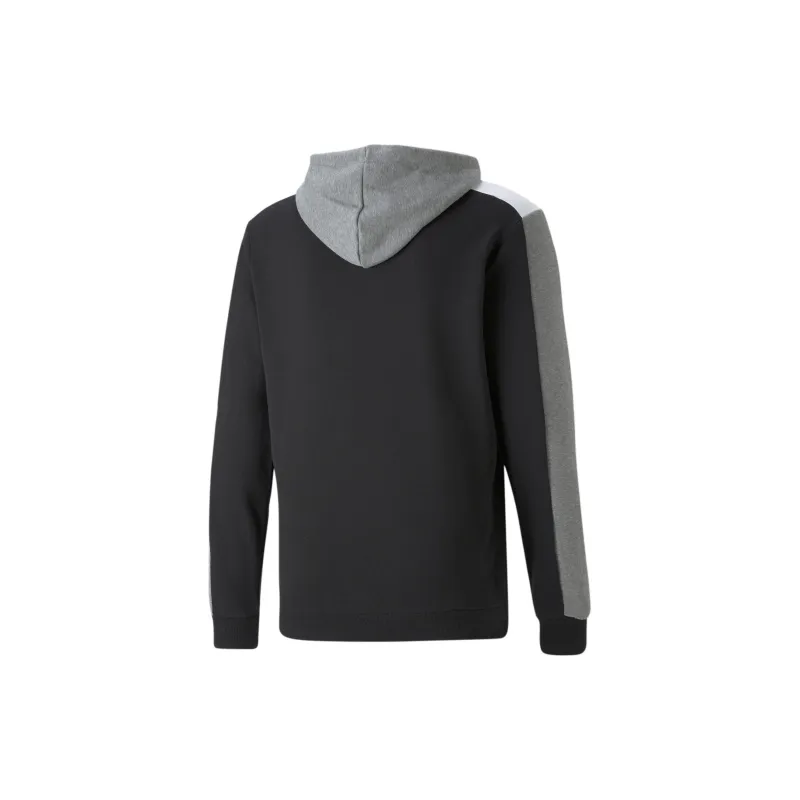 PUMA Essentials+ Block Men's Hoodie Sweatshirt Men's Black-1