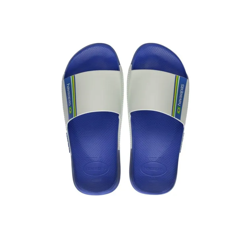Havaianas Quick Dry Slide Slippers Men's Blue-6