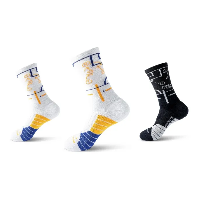 LUOLIAN Mid Calf Socks Men's 3 Pack-16