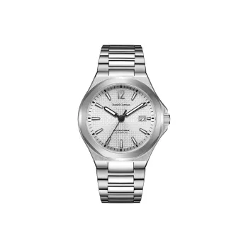 DANIEL GORMAN Daniel Golman DG Watch Mechanical Movement Stainless Steel Strap Watch Men's Watches White Dial