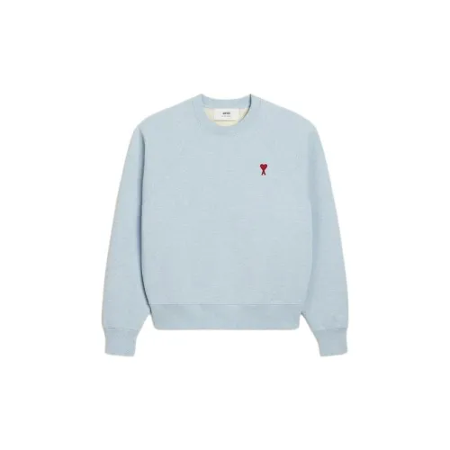 AMIPARIS Sweatshirts Unisex Sky Blue