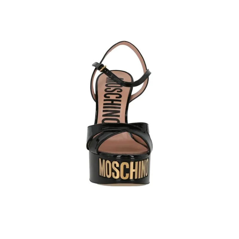MOSCHINO Strap Sandals Women's Black-3