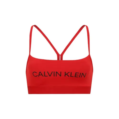 CK/Calvin Klein Bra Women's Red