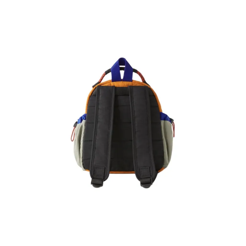 ZARA Polyester Backpack Regular Men's Green & Multicolor-2